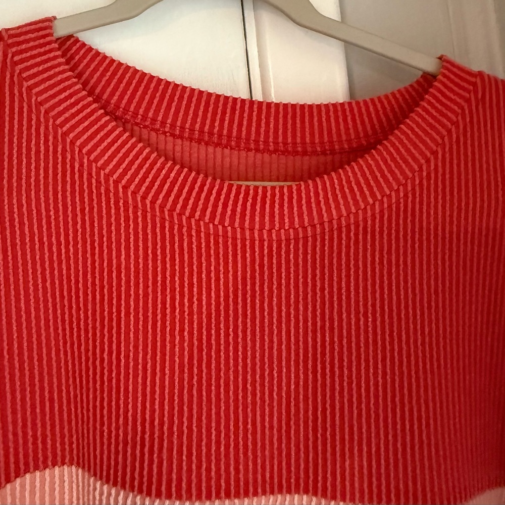 Colorblock Ribbed Sweater - Picture 3 of 6